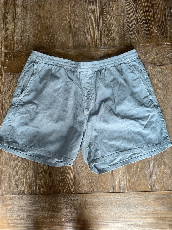 Madewell Other - Madewell Men’s Pull-On Shorts XL Blue Gray Drawstring Casual Summer Shorts